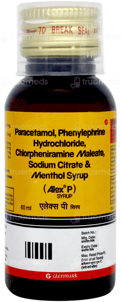 Alex P Syrup 60ml Alex P Syrup 60ml