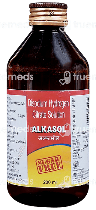 Alkasol 1.4 GM Syrup 200 ML