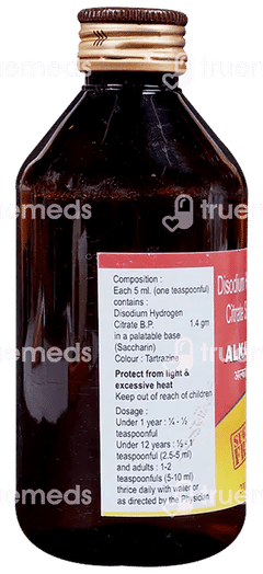Alkasol 1.4gm Syrup 200ml Alkasol 1.4gm Syrup 200ml