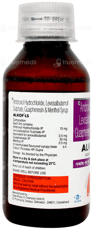 Alkof Ls Expectorant 100ml