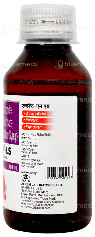 Alkof Ls Expectorant 100ml