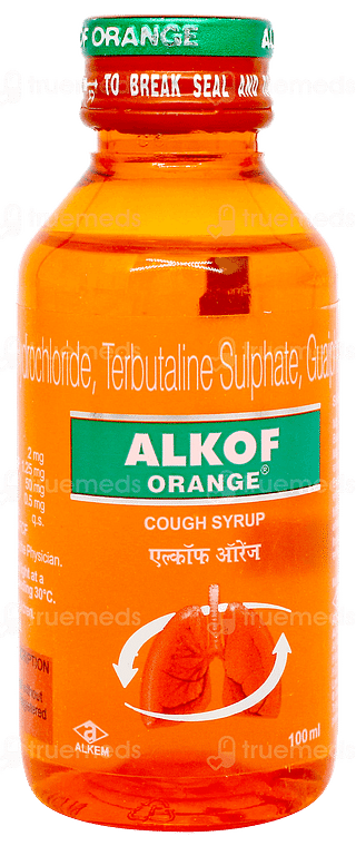 Alkof Orange Syrup 100ml