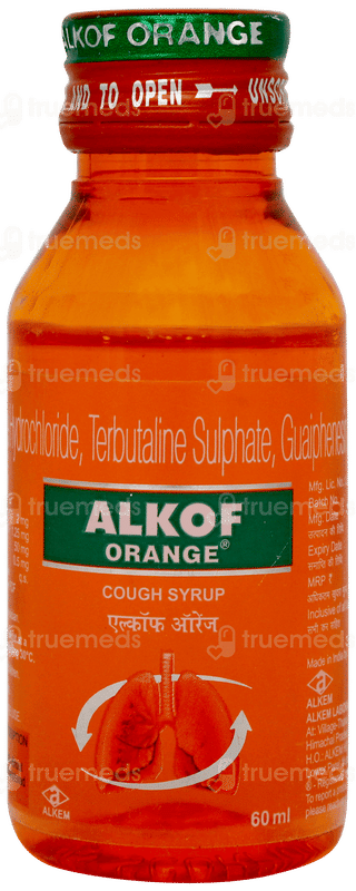 Alkof Orange Syrup 60ml