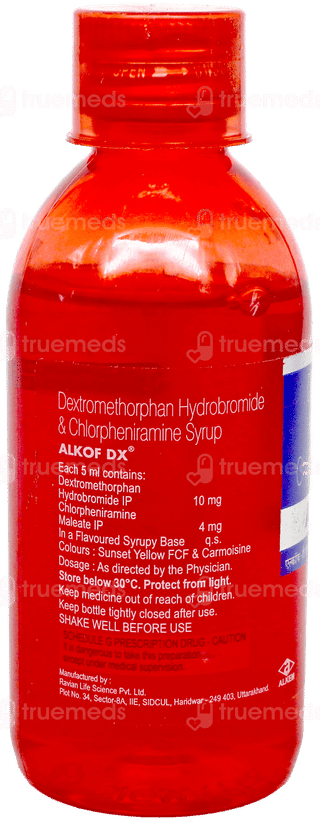 Alkof Dx Syrup 100Ml