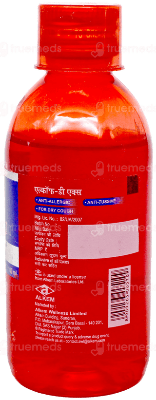 Alkof Dx Syrup 100Ml