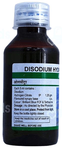 Allcitra 125 Mg Syrup 100 Ml