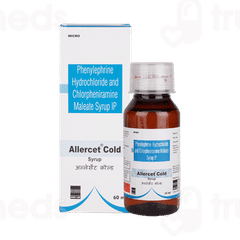 Allercet Cold Syrup 60ml
