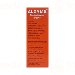 Alzyme + Orange Flavour Syrup 200ml