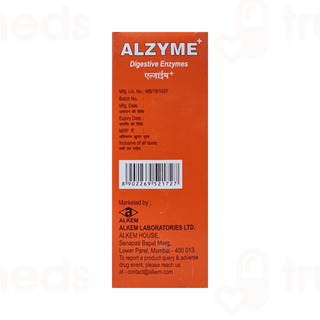 Alzyme + Orange Flavour Syrup 200ml