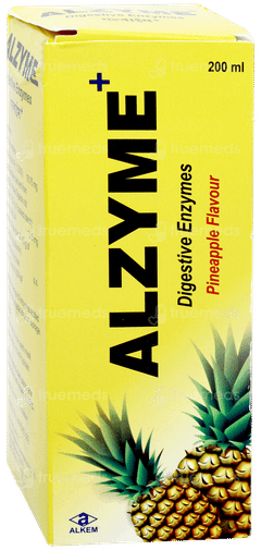 Alzyme+ Pineapple Flavour Syrup 200ml Alzyme+ Pineapple Flavour Syrup 200ml
