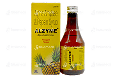 Alzyme Plus Pineapple Flavour Syrup 200ml