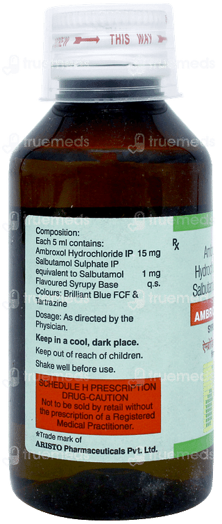 Ambrodil S Syrup 100ml