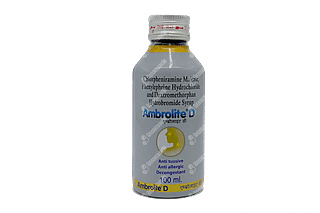 Ambrolite D Syrup 100ml