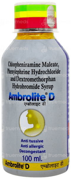 Ambrolite D Syrup 100ml