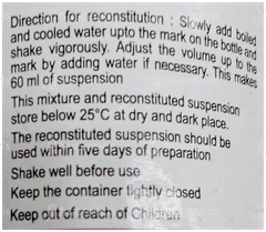 Ampilox C Dry Syrup 60Ml Ampilox C Dry Syrup 60Ml