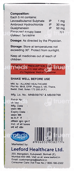 Amrox Ls Syrup 60ml