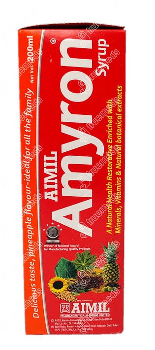 Amyron Pineapple Flavour Syrup 200ml