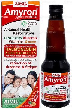 Aimil Amyron Pineapple Flavour Syrup 200ml Aimil Amyron Pineapple Flavour Syrup 200ml