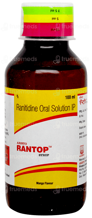 Rantop Mango Flavour Syrup 100ml