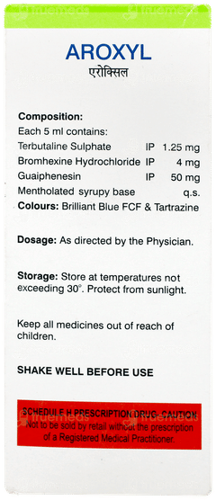 Aroxyl Syrup 100ml