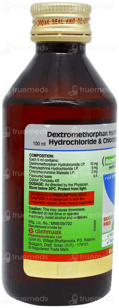 Ascoril D Plus Sugar Free Syrup 100ml