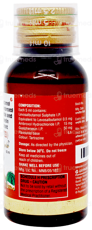 Ascoril Ls Junior Expectorant 60ml