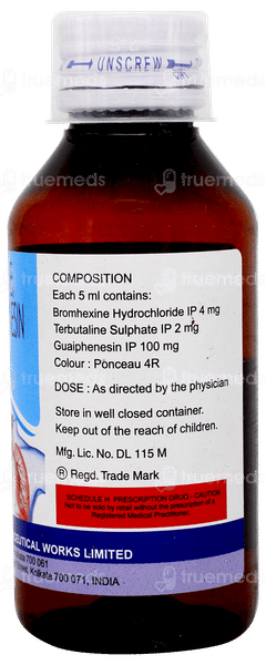 Asmotone Plus Sugar Free Syrup 100ml