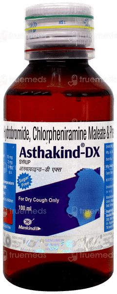 Asthakind Dx Sugar Free Syrup 100Ml