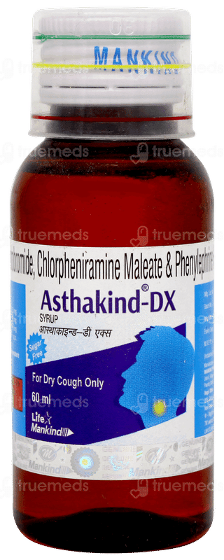Asthakind Dx Sugar Free Syrup 60ml