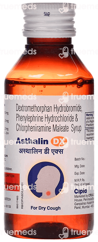 Asthalin Dx Syrup 100ml