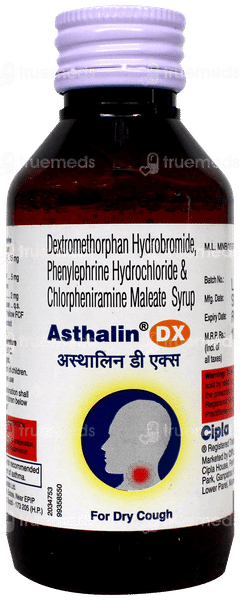 Asthalin Dx Syrup 100Ml Asthalin Dx Syrup 100Ml