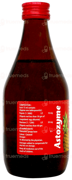 Astozyme Pineapple Syrup 200ml