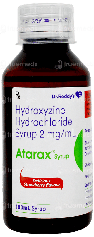 Atarax Strawberry Flavour Syrup 100ml