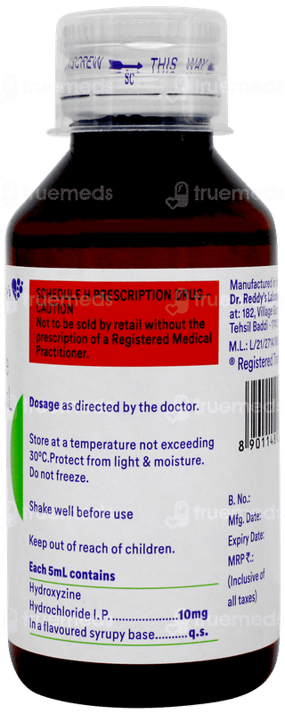 Atarax Strawberry Flavour Syrup 100ml