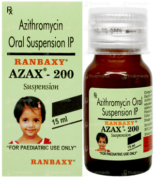Azax 200 Suspension 15Ml
