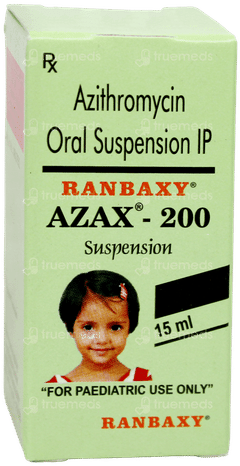 Azax 200 Suspension 15Ml