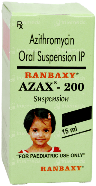 Azax 200 Suspension 15Ml