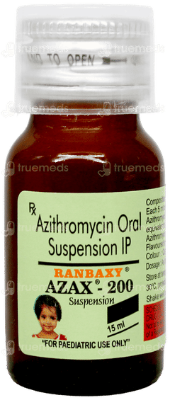 Azax 200 Suspension 15Ml