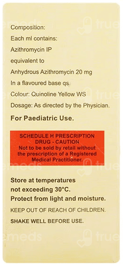 Aziclass 100 Mg Syrup 30 Ml Aziclass 100 Mg Syrup 30 Ml