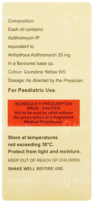 Aziclass 100 Mg Syrup 30 Ml