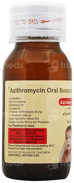 Aziclass 100 Mg Syrup 30 Ml Aziclass 100 Mg Syrup 30 Ml