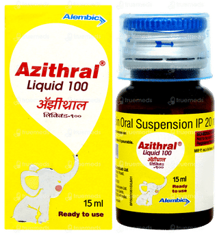 Azithral 100 Liquid 15ml