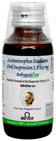 Babygesic 125 Suspension 60Ml