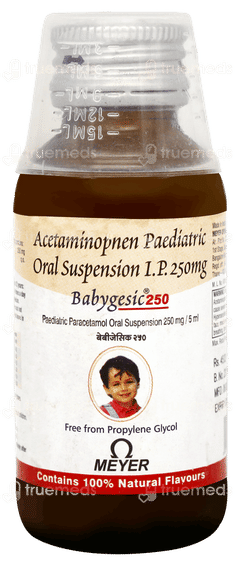 Babygesic 250 Suspension 60ml