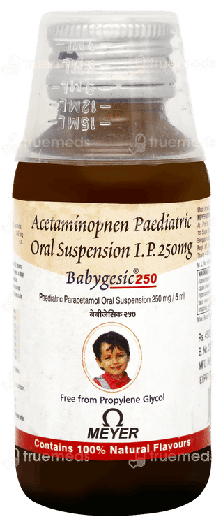 Babygesic 250 Suspension 60ml