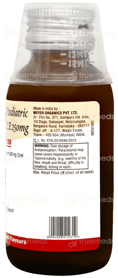 Babygesic 250 Suspension 60ml