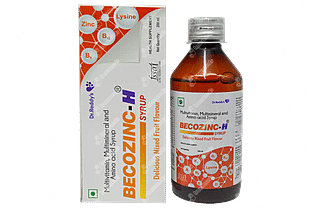 Becozinc H Mixed Fruit Flavour Syrup 200ml