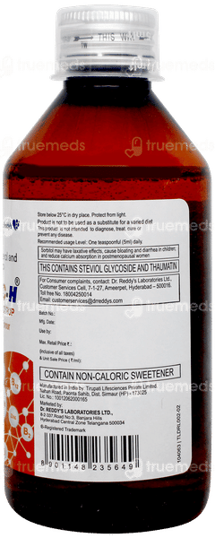 Becozinc H Mixed Fruit Flavour Syrup 200ml