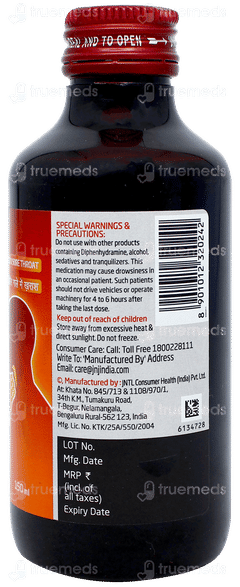 Benadryl Cough Formula Syrup 150ml
