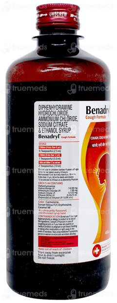 Benadryl Syrup 450ml Benadryl Syrup 450ml